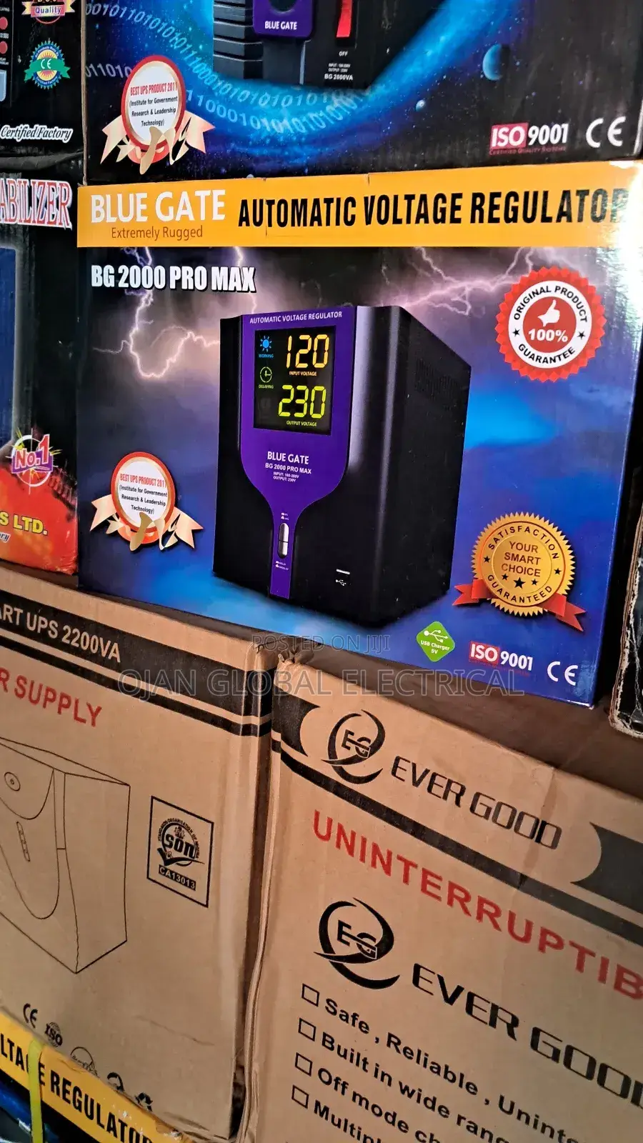Blugate Digital 2000 Watts 220/110 Voltage