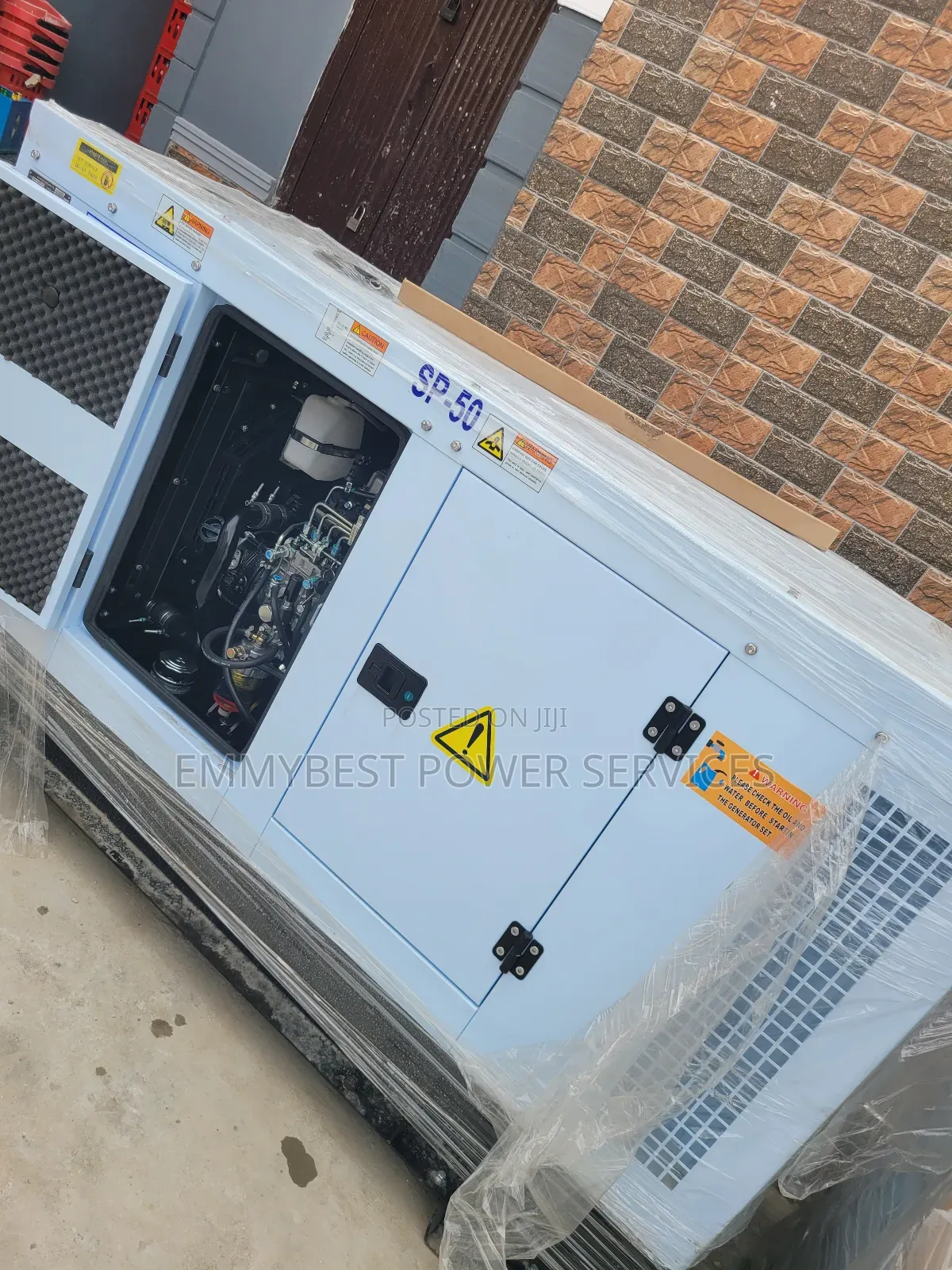 Durable 50kva Silent Lister Generator
