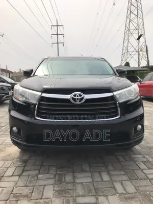 Toyota Highlander Limited 4dr SUV AWD (3.5L 6cyl 6A) 2015 Black