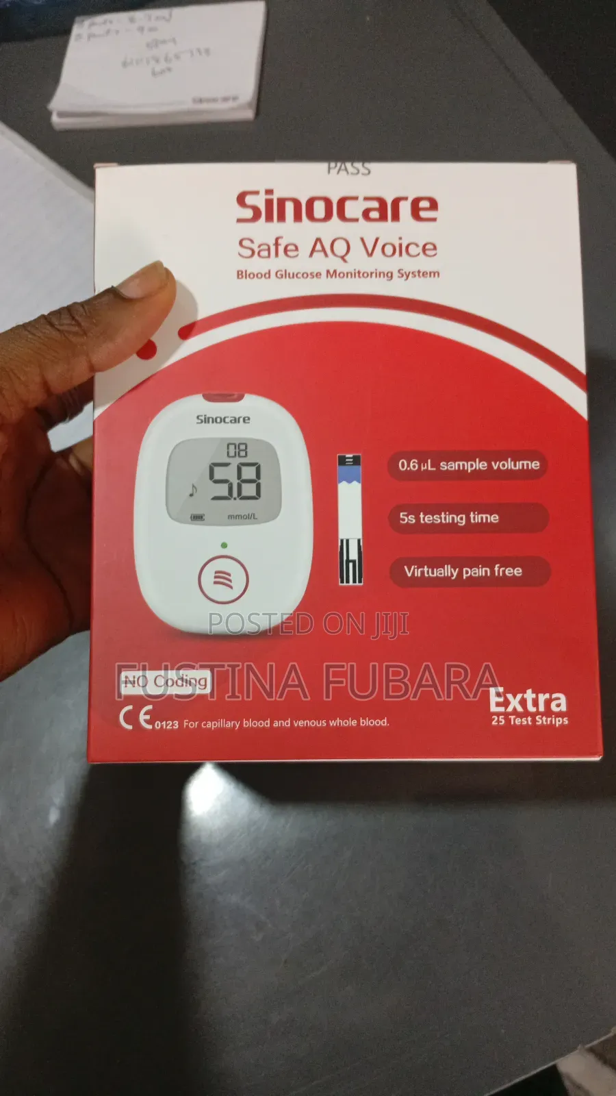 Sinocare Glucometer