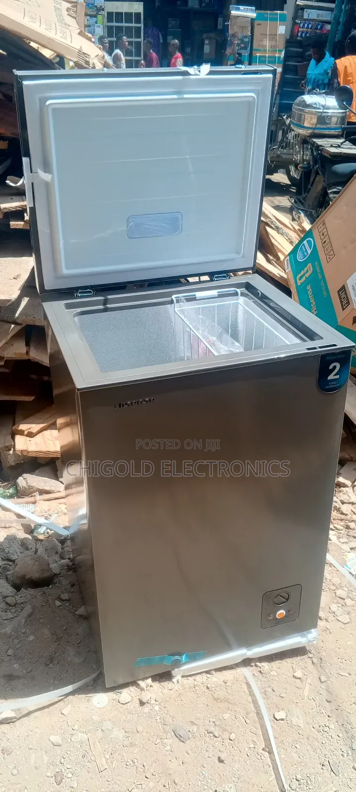 Original Hisense Deep Freezer 100 Later