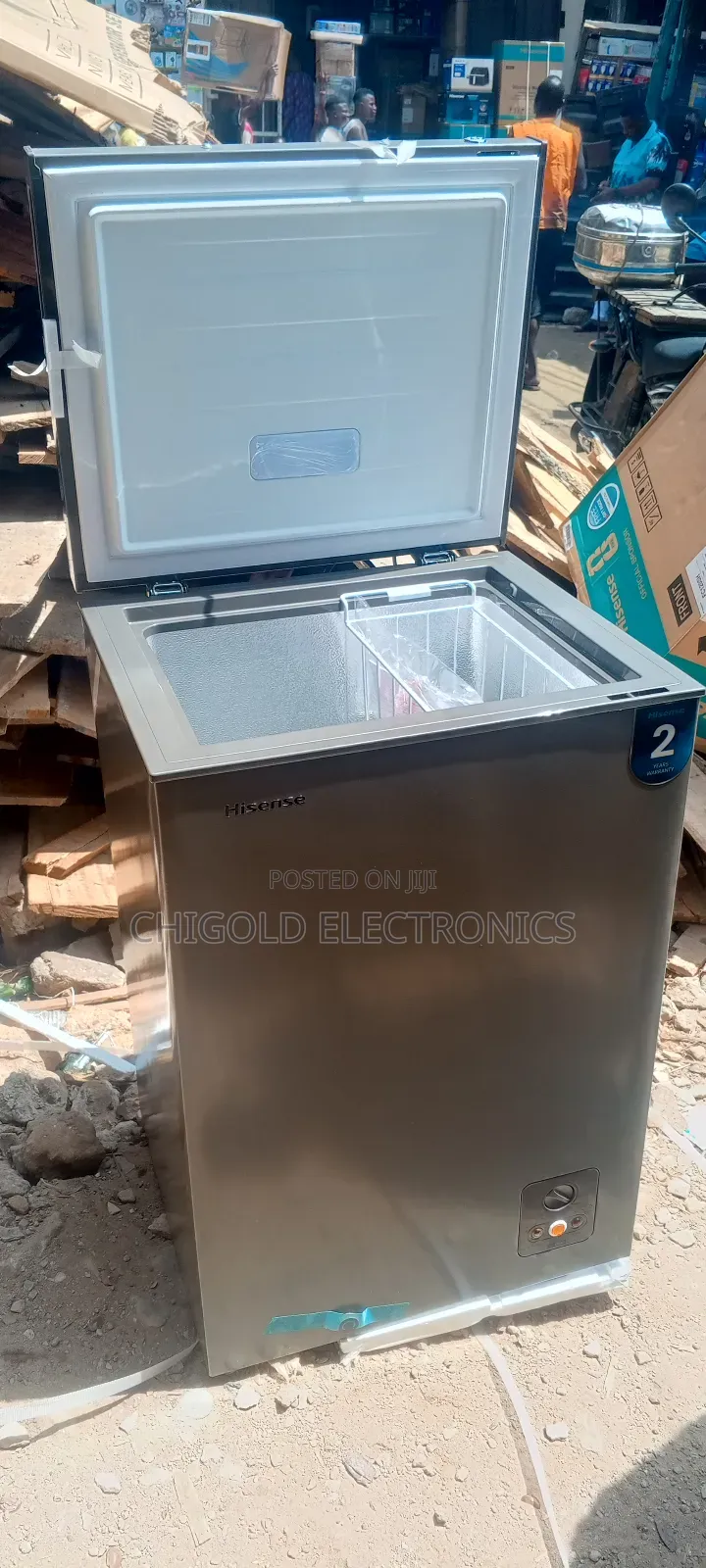 Original Hisense Deep Freezer 100 Later