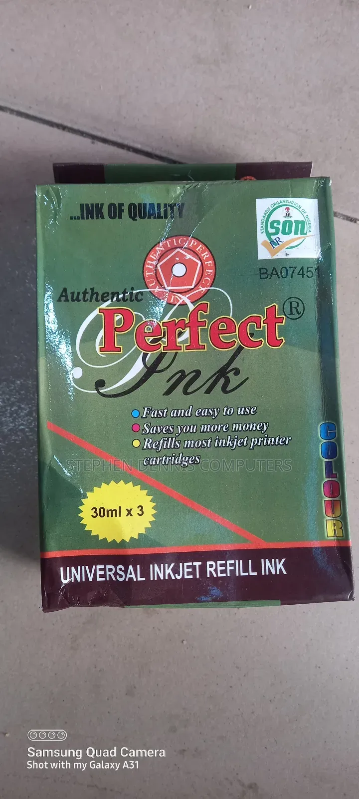 Perfect Refill Ink