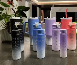 3pcs/Set Gradient Water Bottles Hmk