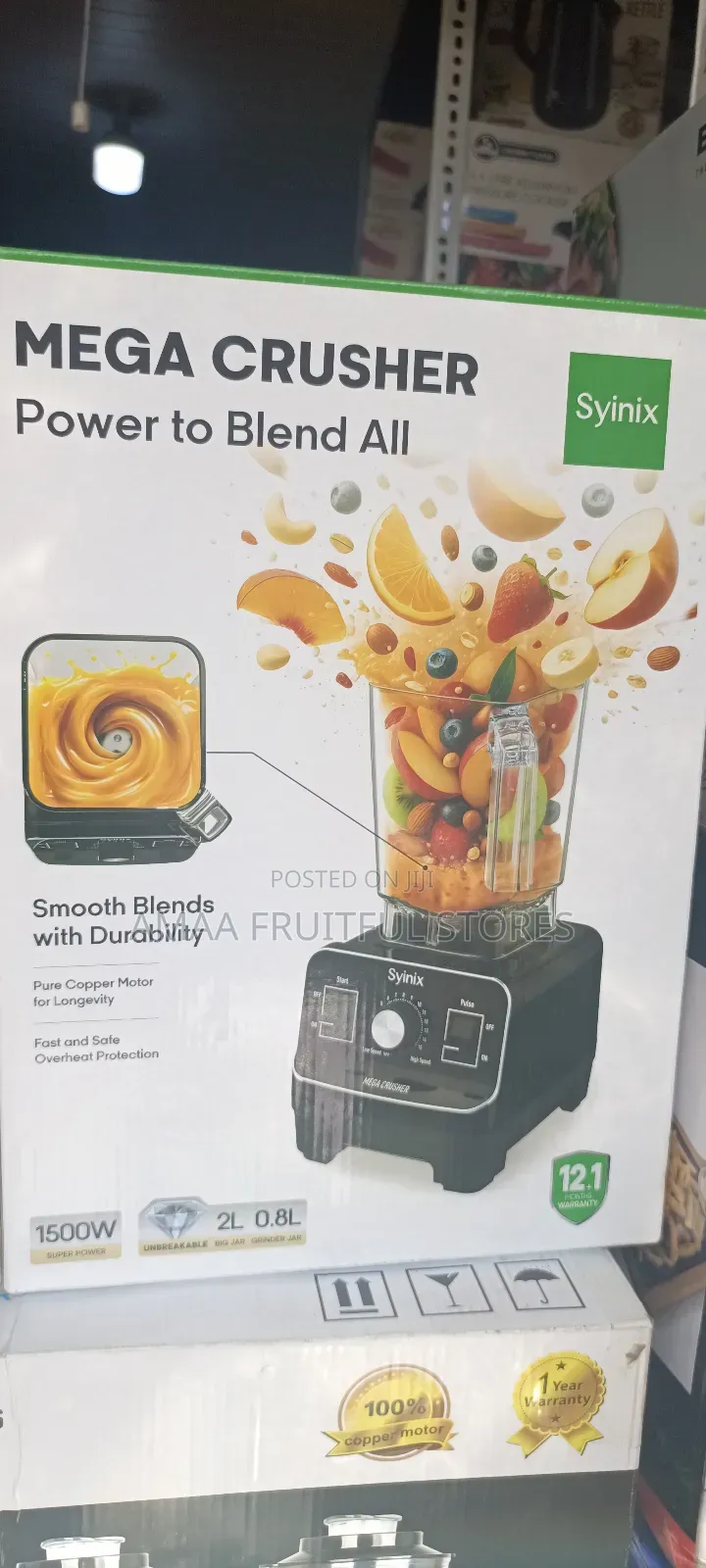 Syinix Mega Crusher Blender