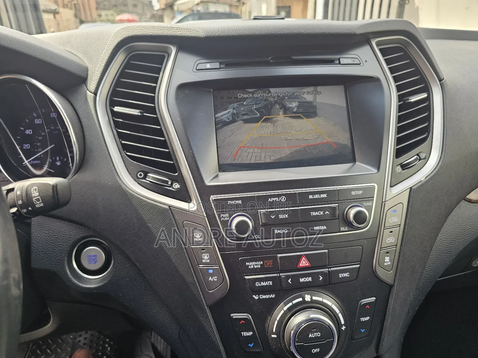 Hyundai Santa Fe Limited Ultimate AWD 2018 Blue