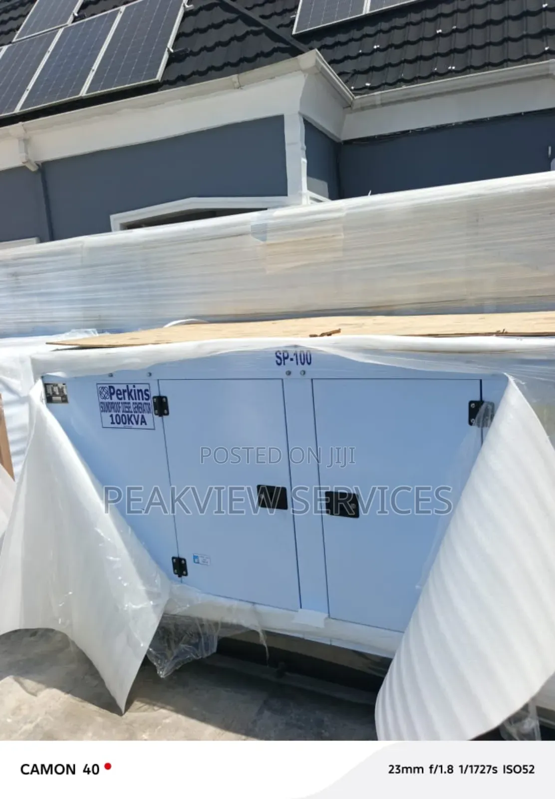 100kva Perkins Silent Generator for Reliable Backup Power