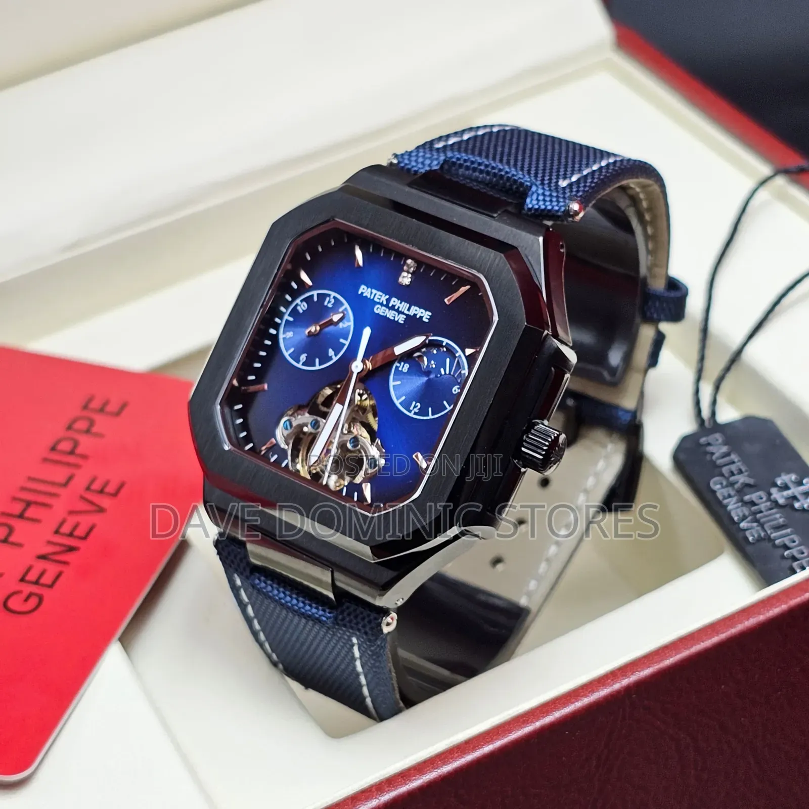 Patek Philippe Jeans Leather Watch