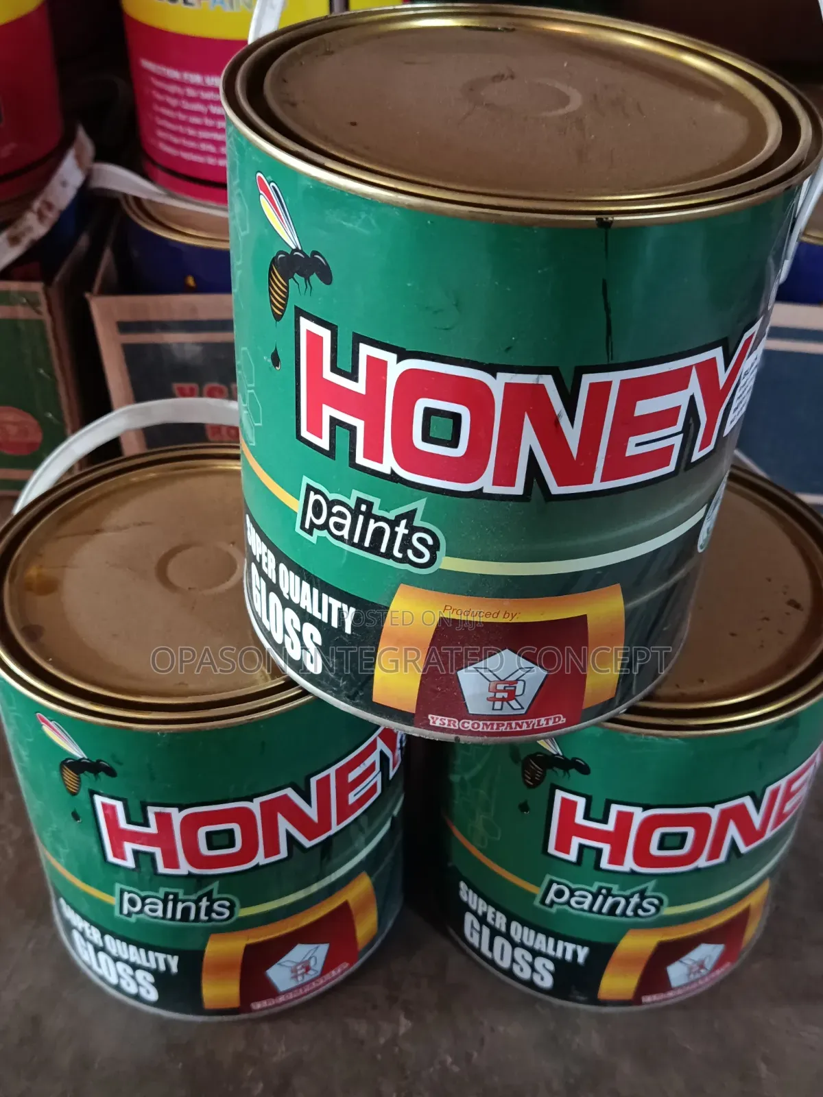 Honey Gloss Paint 4 Liters