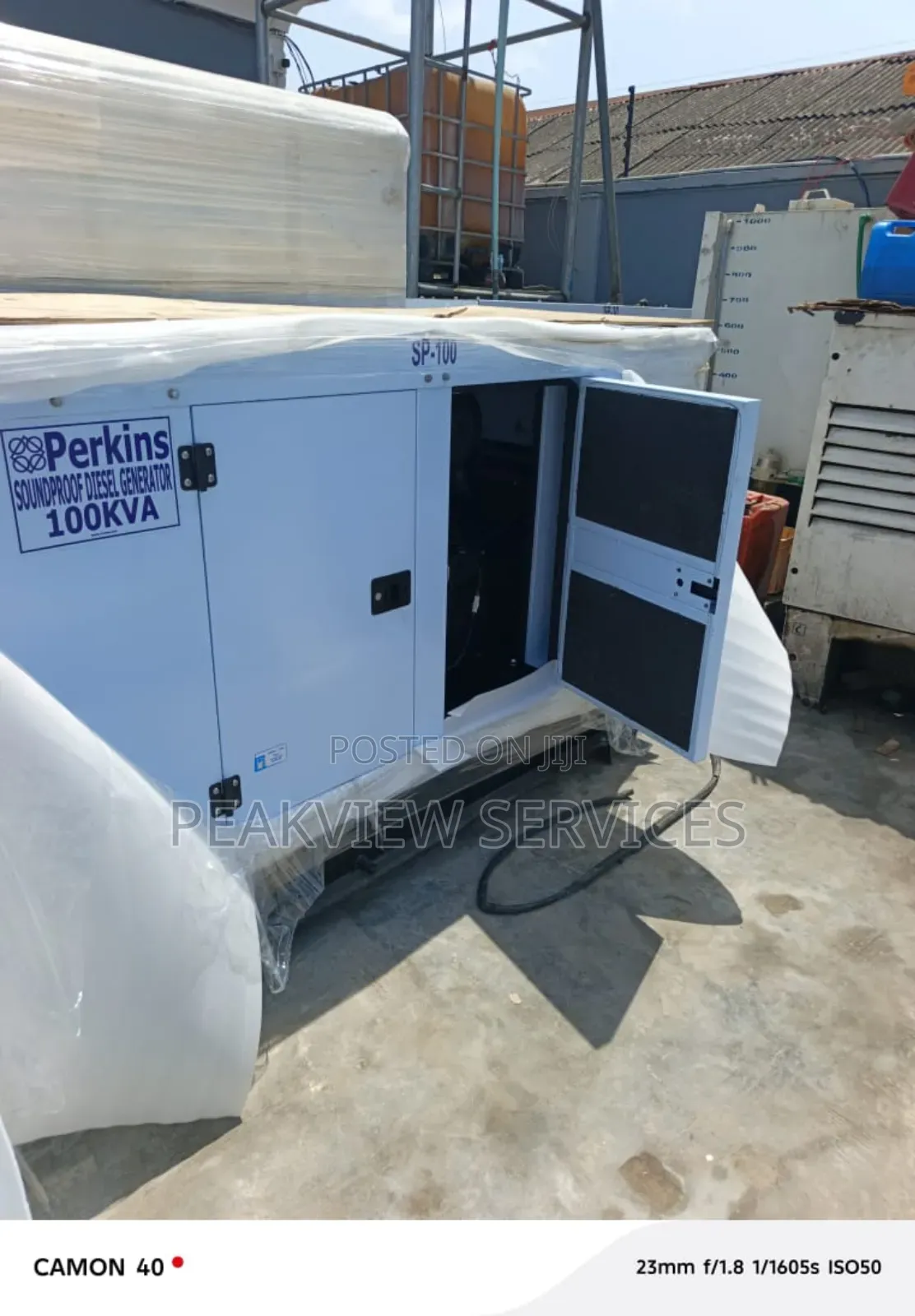 100kva Perkins Diesel Generator – Silent Industrial Power