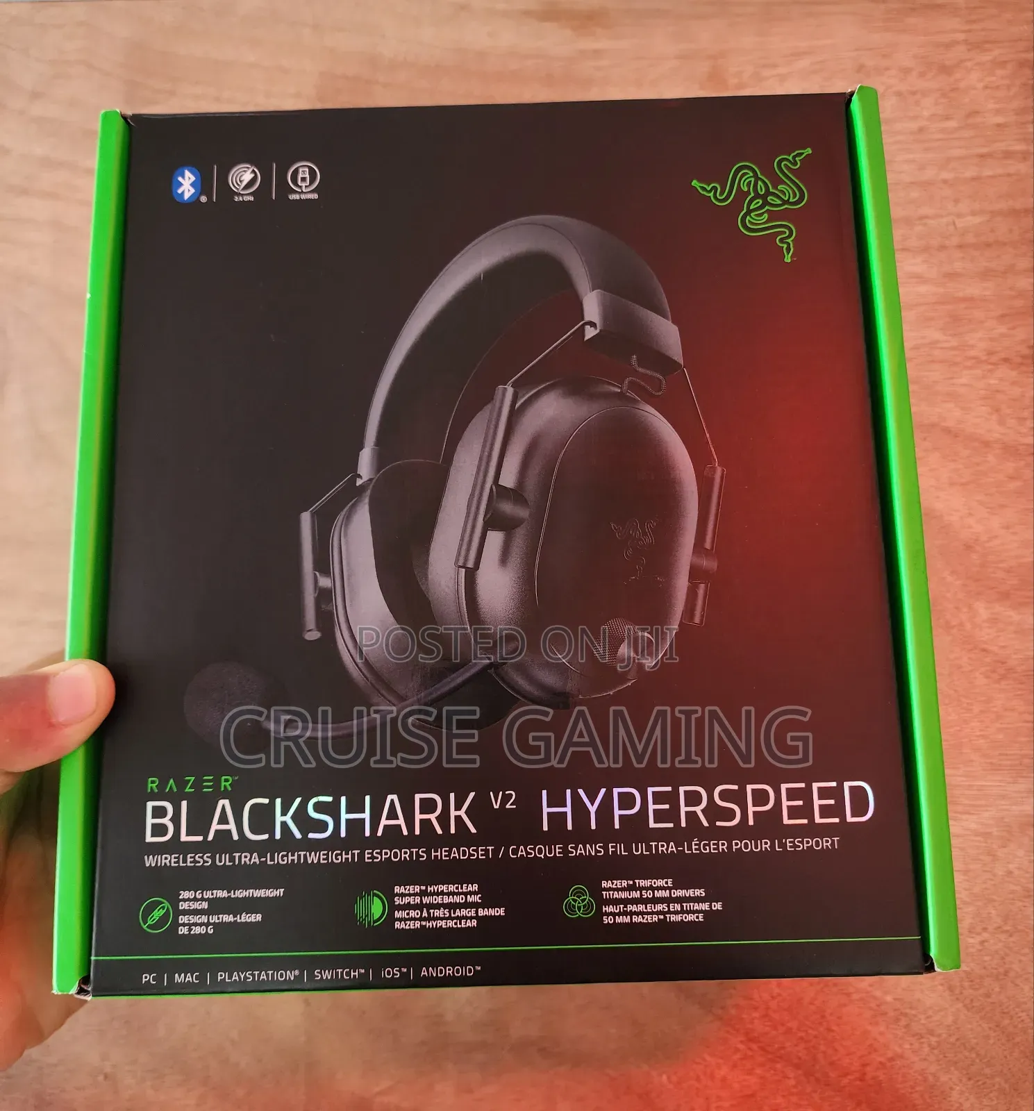 Razer Blackshark V2 Hyperspeed Wireless Gaming Headset