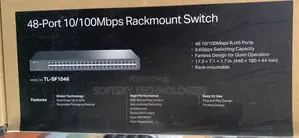 Tp-Link 48-Port 10/100mbps Rackmount Switch