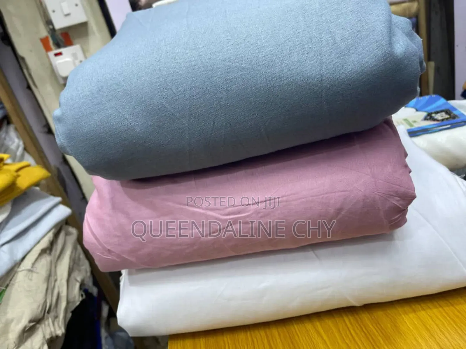 Quality Linen Materials (Per Yard)