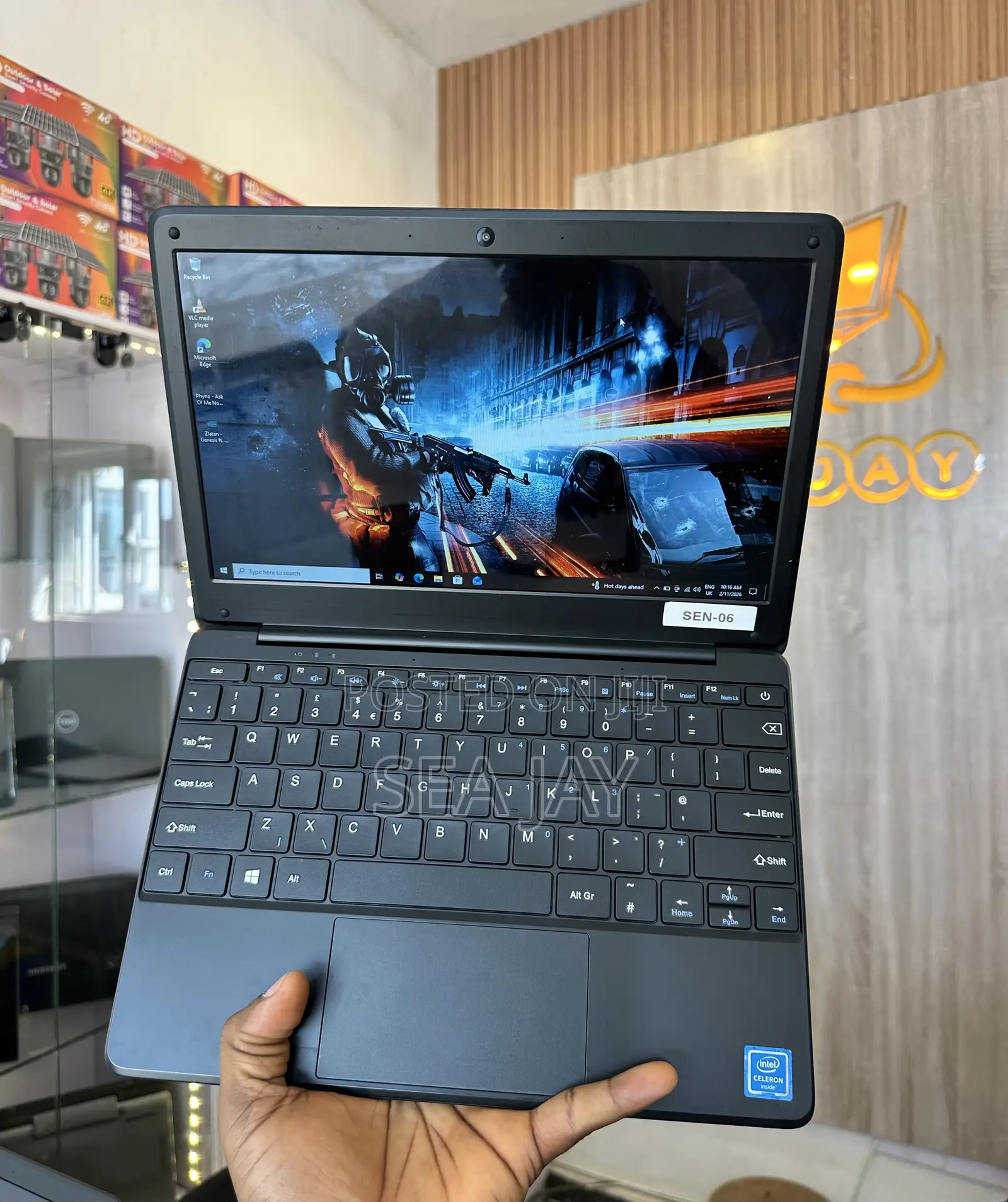 Laptop Samsung 4GB Intel Celeron SSD 60GB