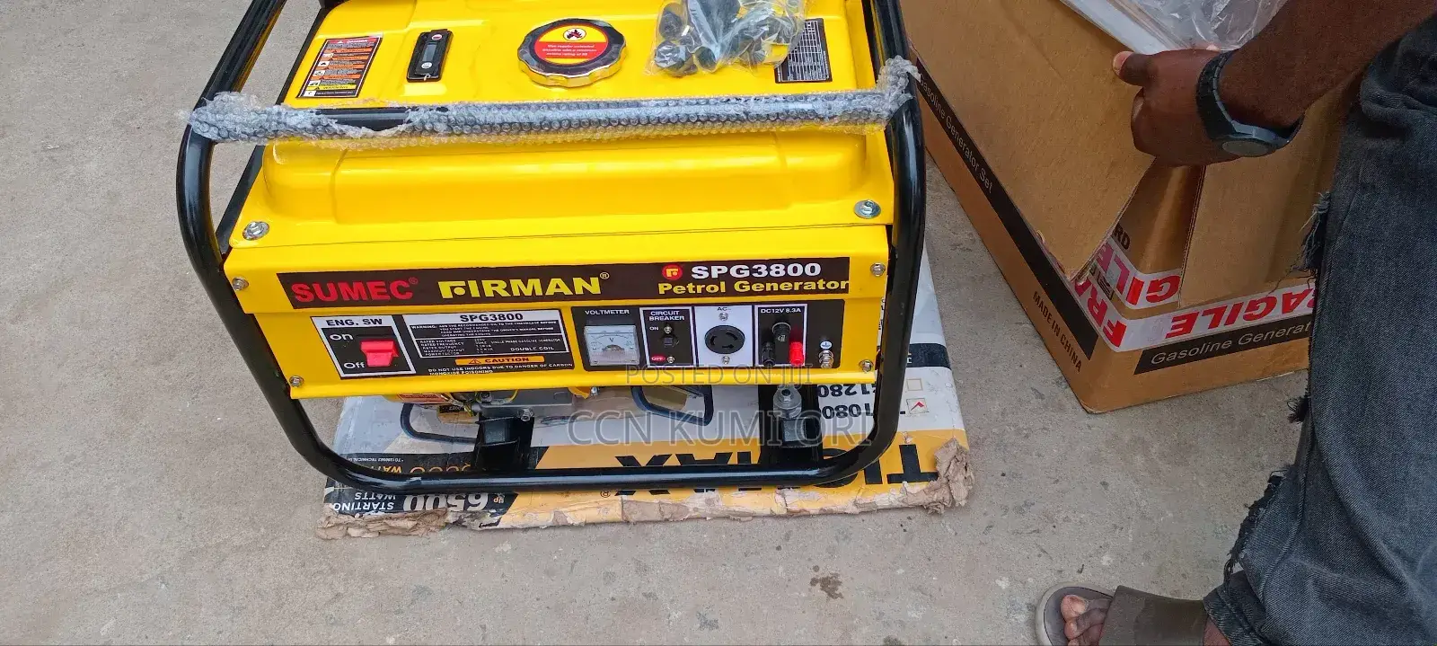 Sumac Firman Spg3800 Generator.  Copper Coil