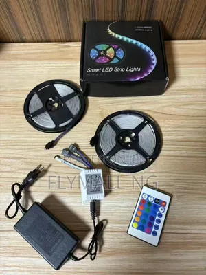 2pcs Smart Remote Control RGB Led Strip Lights