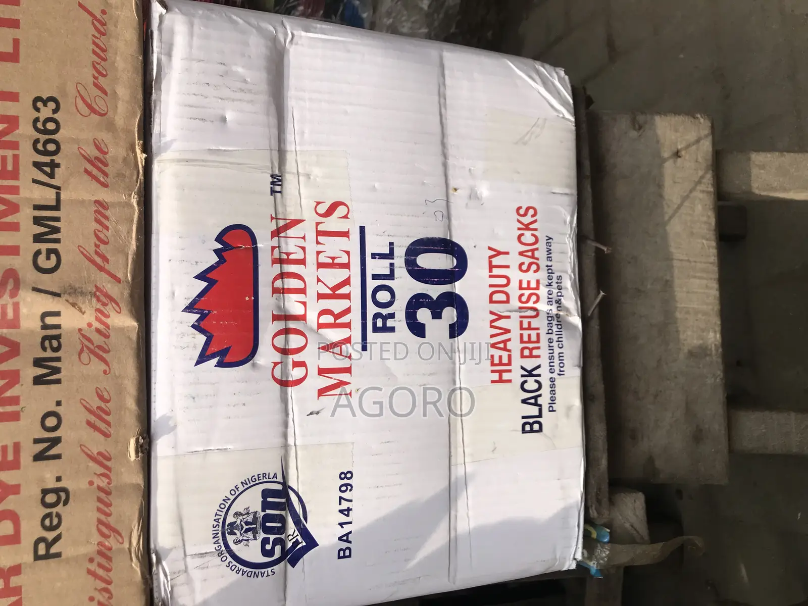 Dustbin Nylon Refuse Sacks