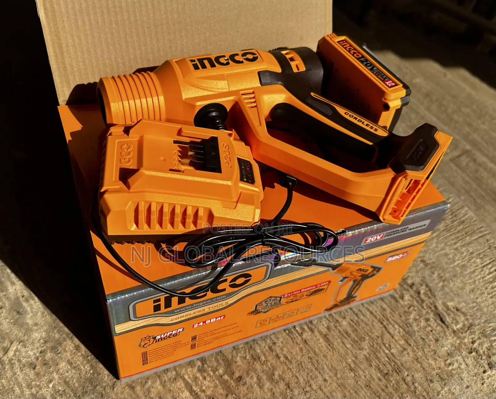 Ingco Cordless Pressure Washer