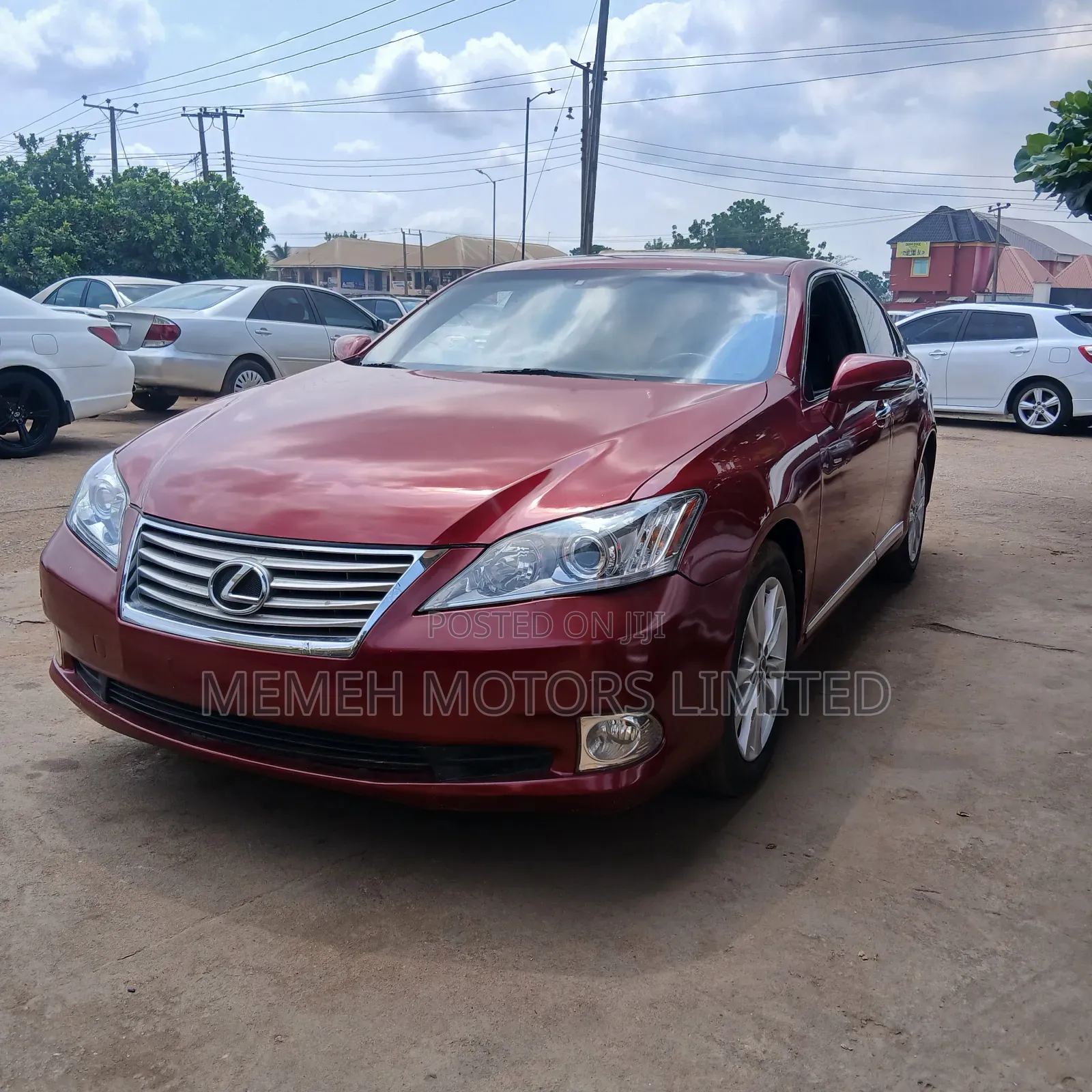 Lexus ES 2012 Red