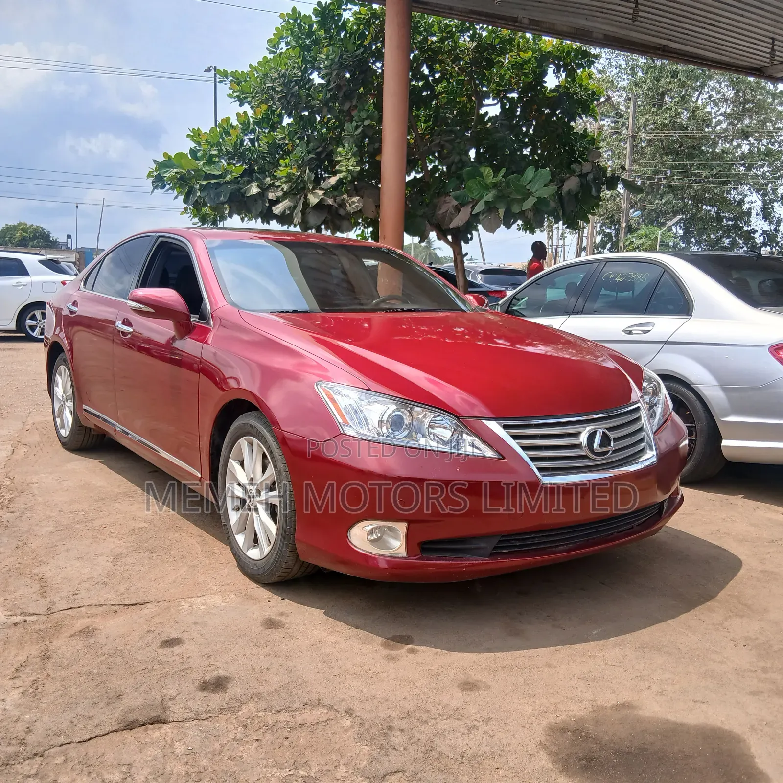 Lexus ES 2012 Red