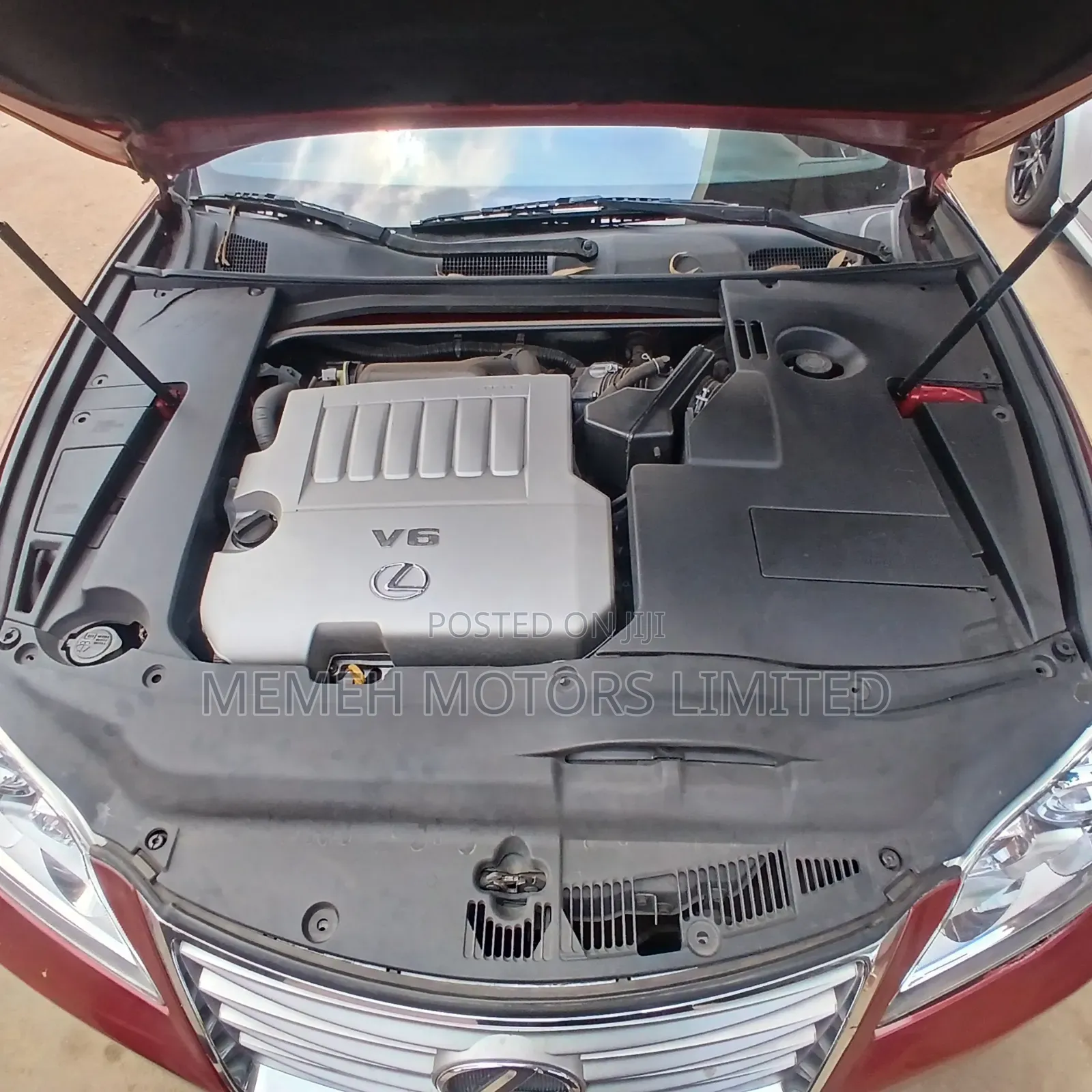 Lexus ES 2012 Red