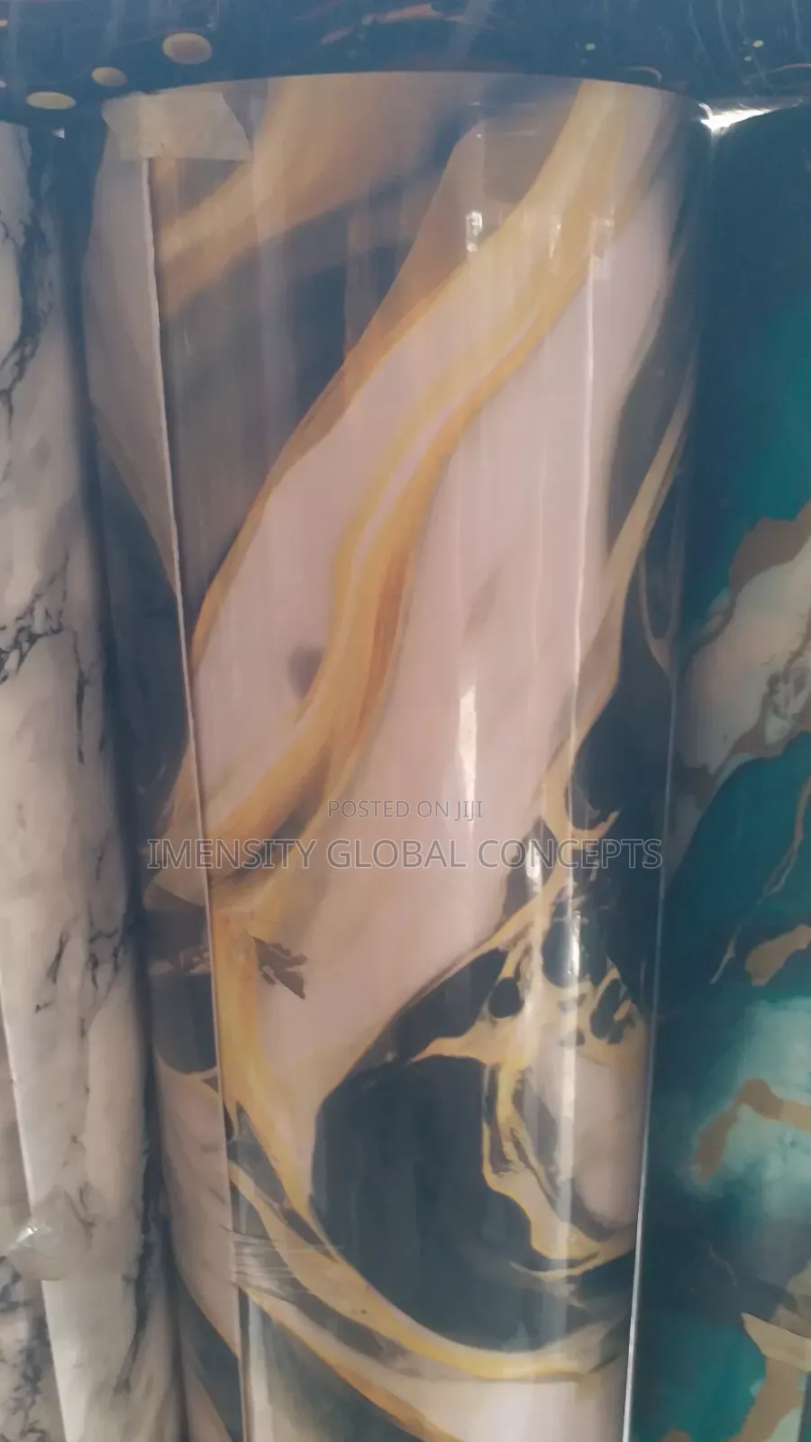 A Ceramic Sticker Wallpaper, 1 Sheet by 10 Feet
