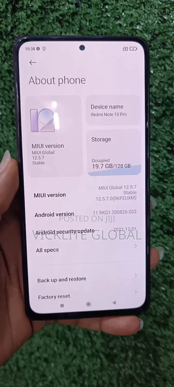 Xiaomi Mi Note 10 Pro 256 GB Orange