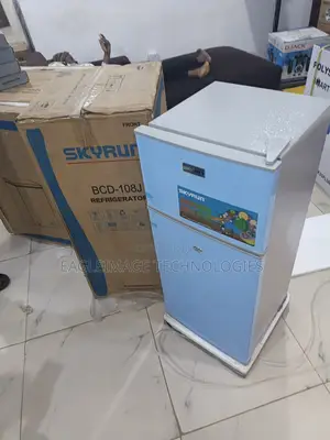 New Skyrun BCD-108j Double Door Bedside Fridge
