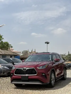 Toyota Highlander Platinum 2021 Red