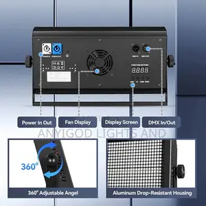 Led Stage Strobe Wash Light RGB for Dj, Party Wedding Church Bar Etc.