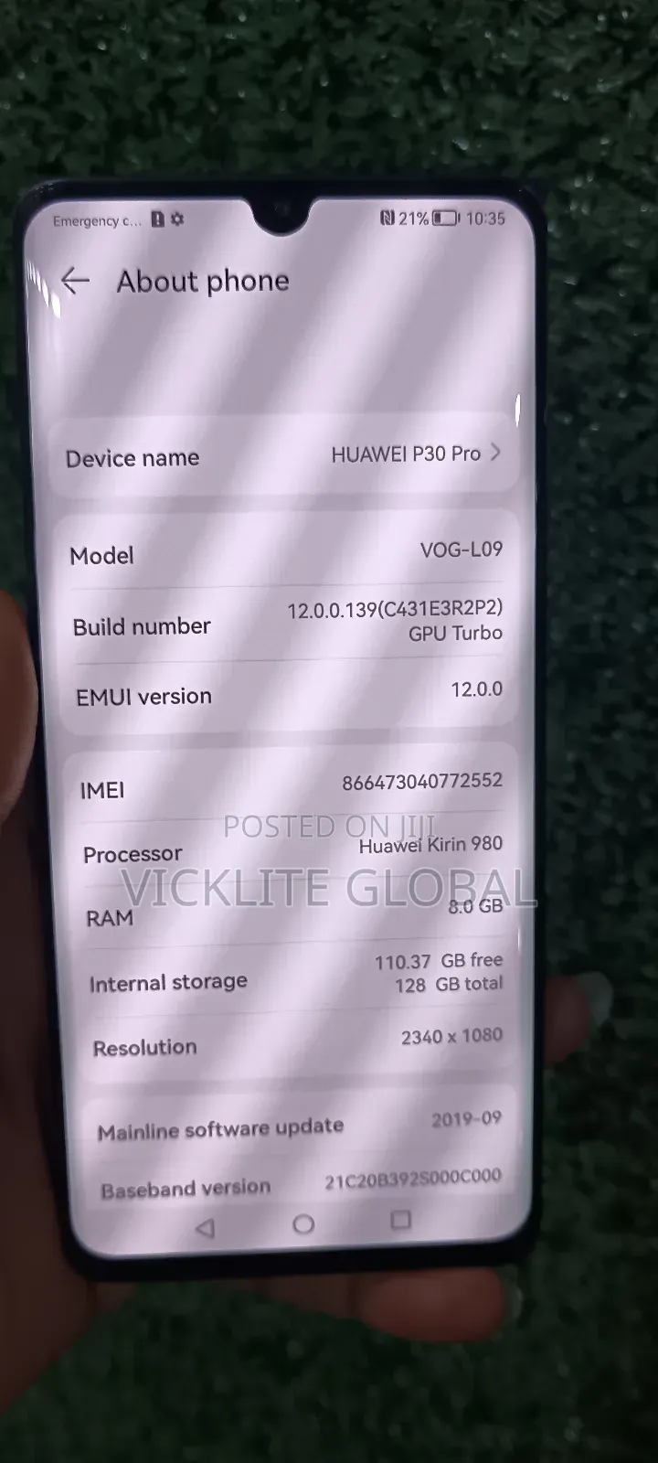 Huawei P30 Pro 128 GB Black