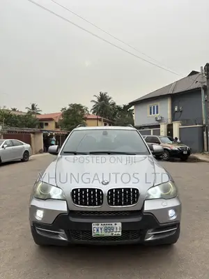 BMW X5 xDrive 48i AWD (4.8L 8cyl 6A) 2009 Silver