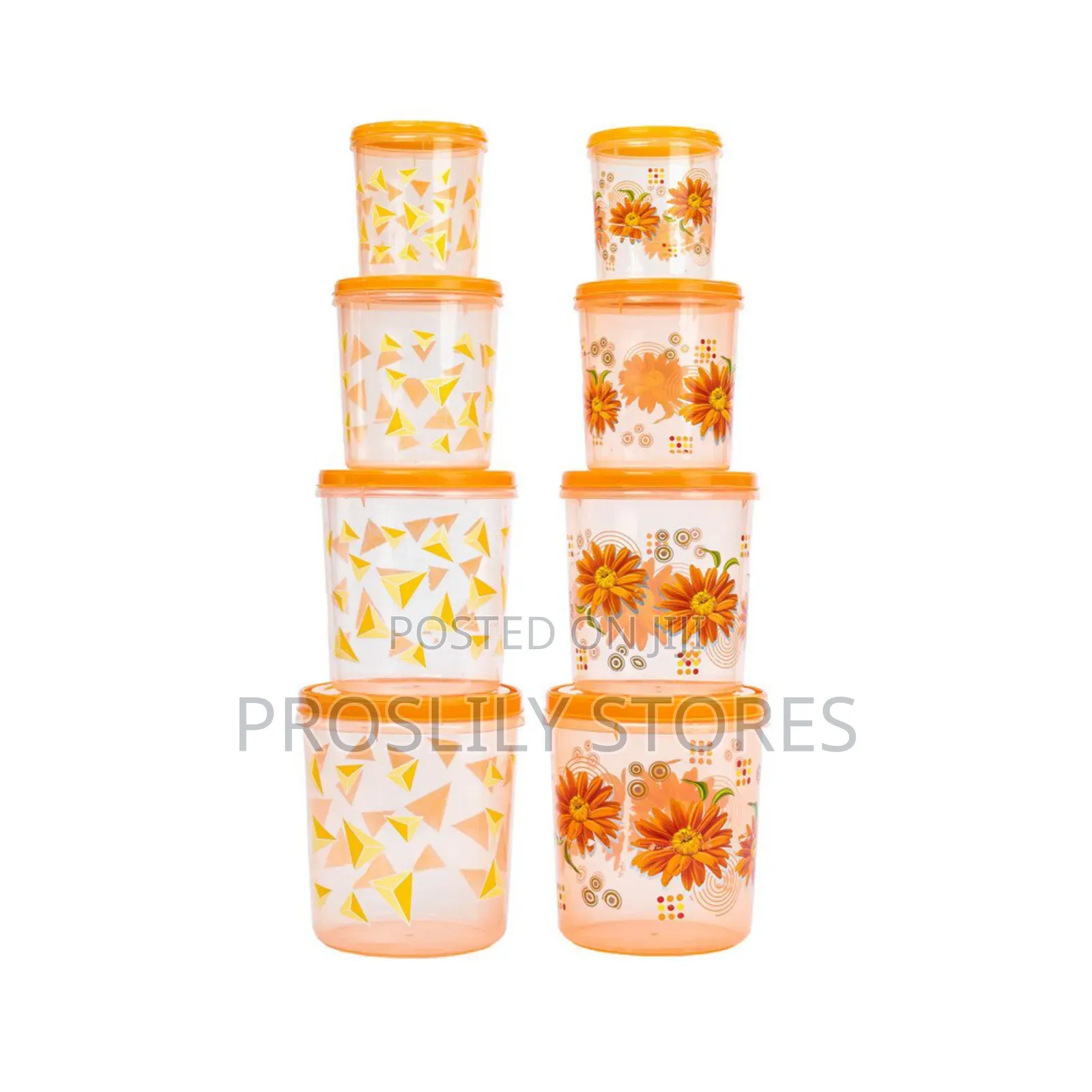 Super Fresh Cointaner With Cover 6 in 1