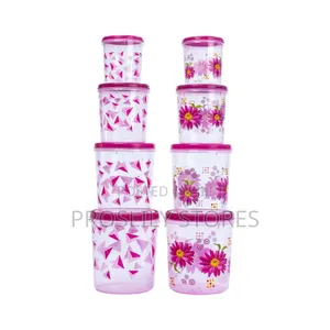 Super Fresh Cointaner With Cover 6 in 1