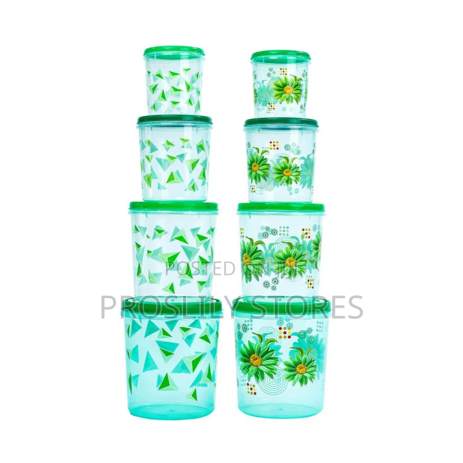Super Fresh Cointaner With Cover 6 in 1