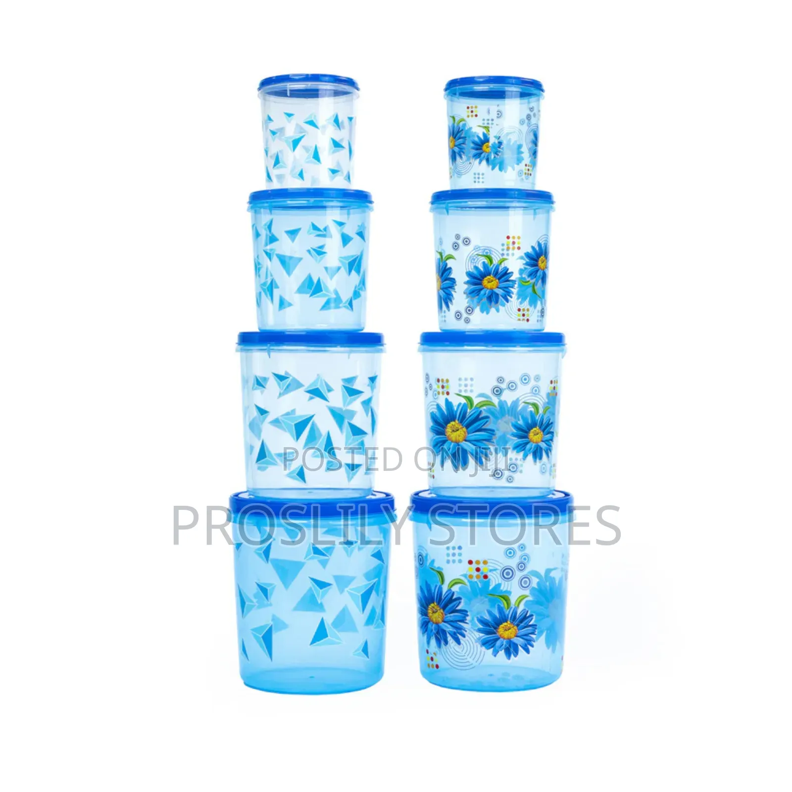 Super Fresh Cointaner With Cover 6 in 1