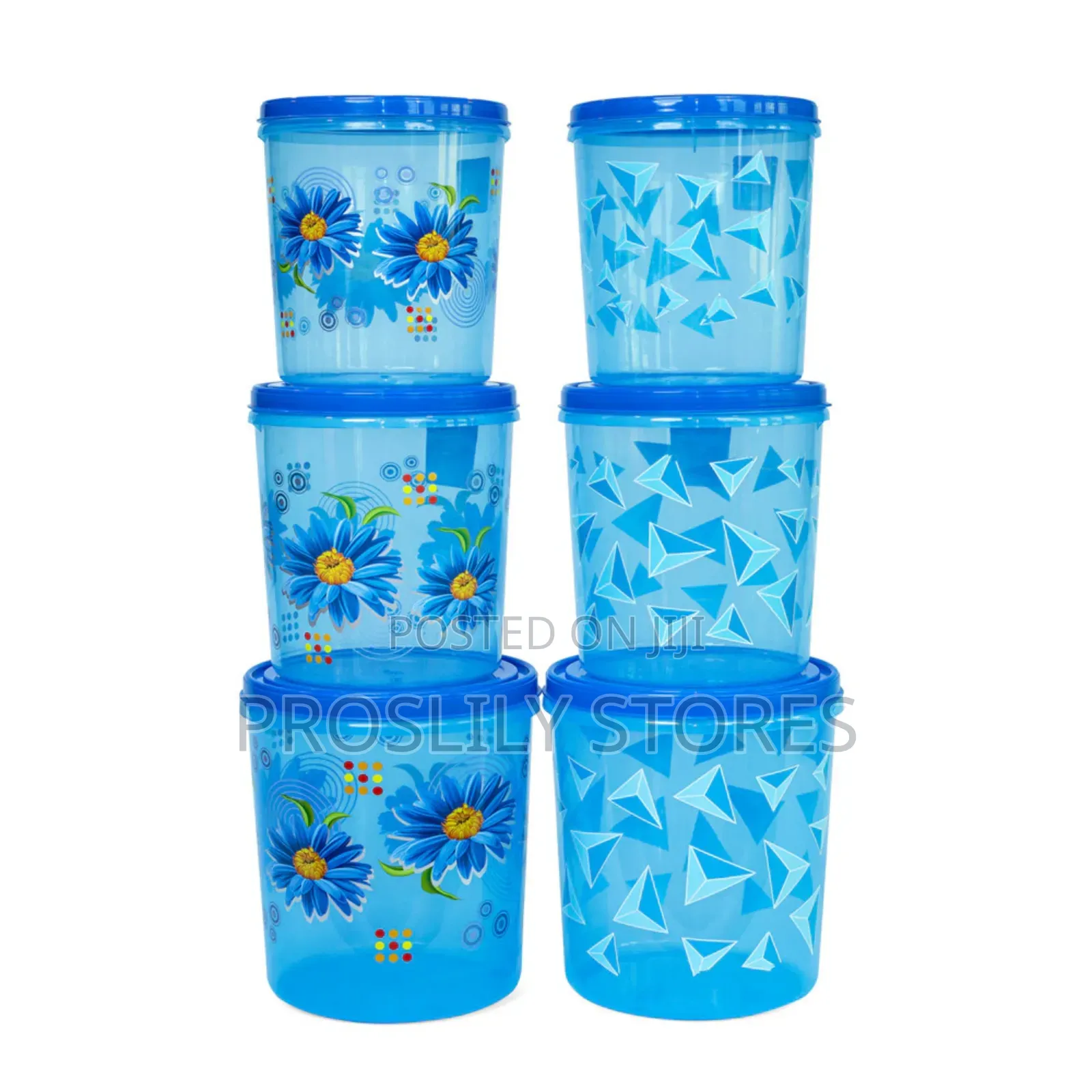 Super Fresh Cointaner With Cover 6 in 1