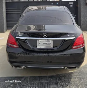 Mercedes-Benz C300 Base 4Matic Sedan AWD (2.0L 4cyl 7A) 2017 Black