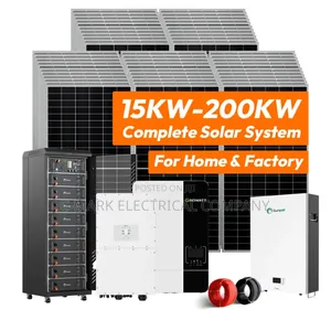 Complete House Solar 6-10kva With Lithium Batteries 5-20kwh,8panels Up