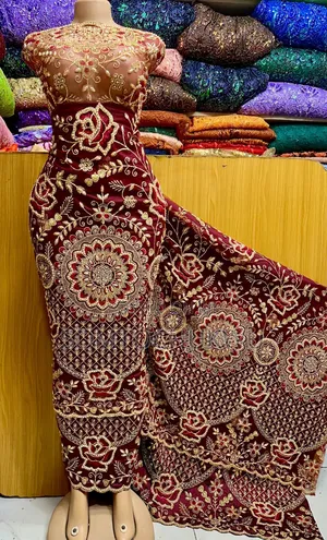 Net on Silk Indian George