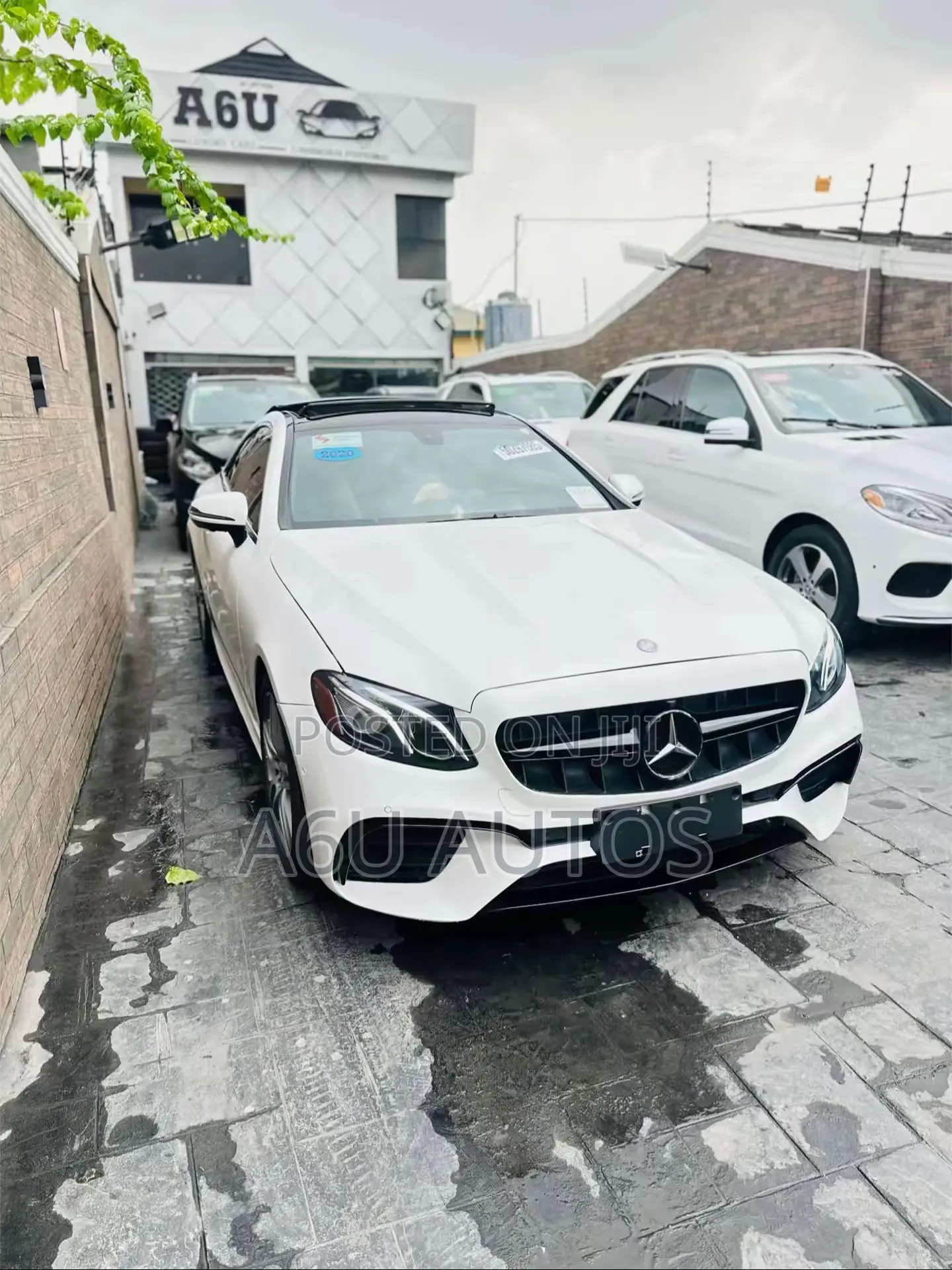 Mercedes-Benz E450 2020 White