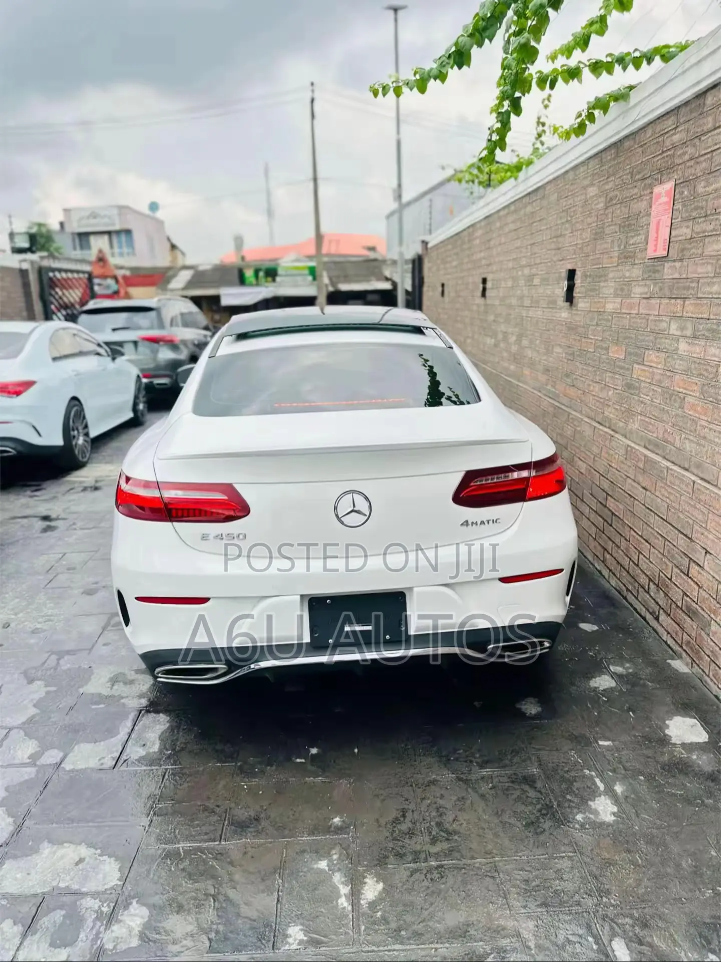 Mercedes-Benz E450 2020 White