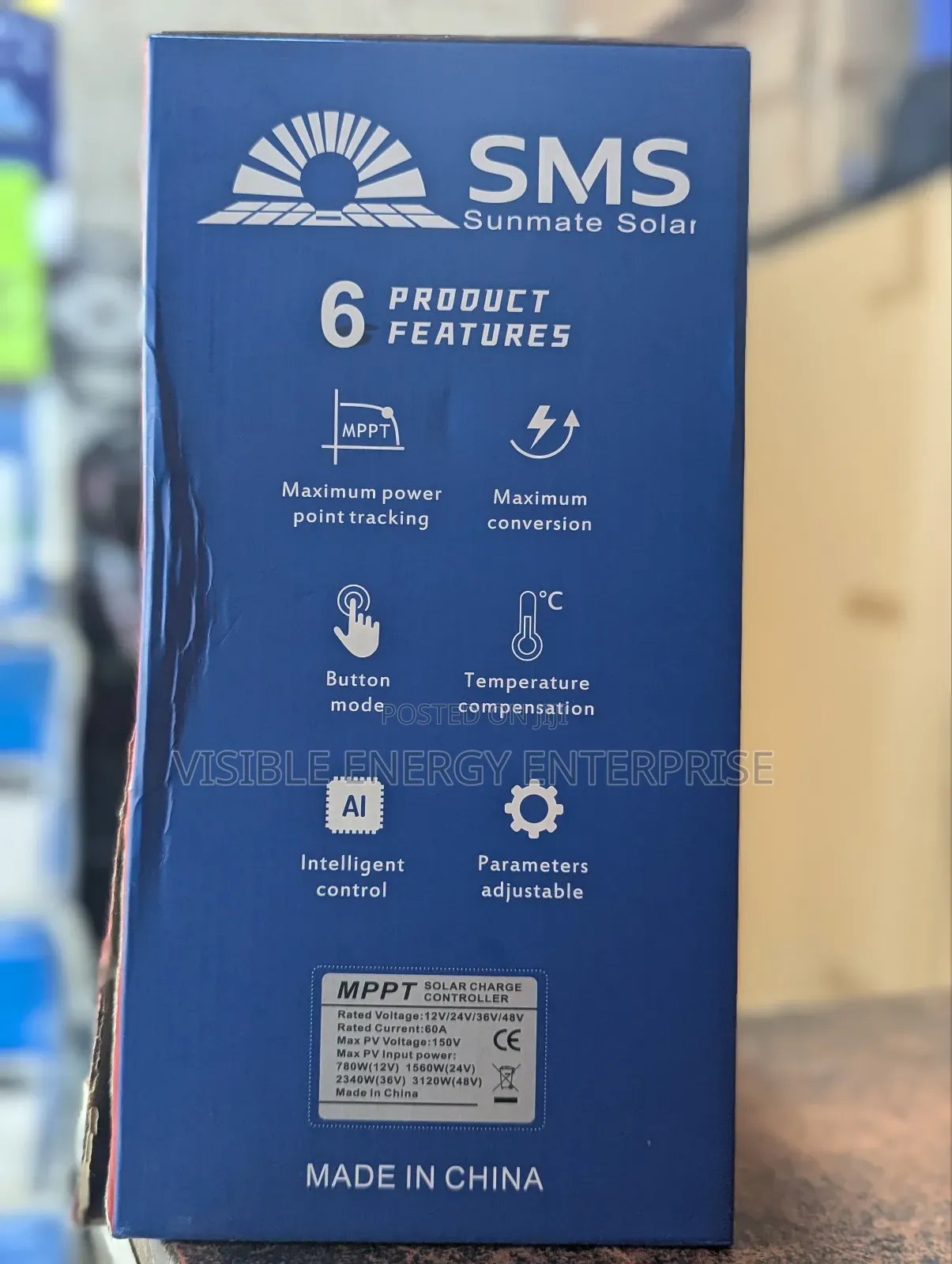 SMS 60a MPPT Solar Charge Controller.