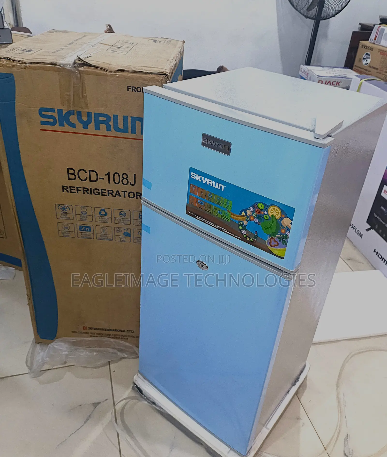 Skyrun 85 Liters BCD-108j Kitchen Fridge