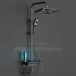 Quality Black Led Shower