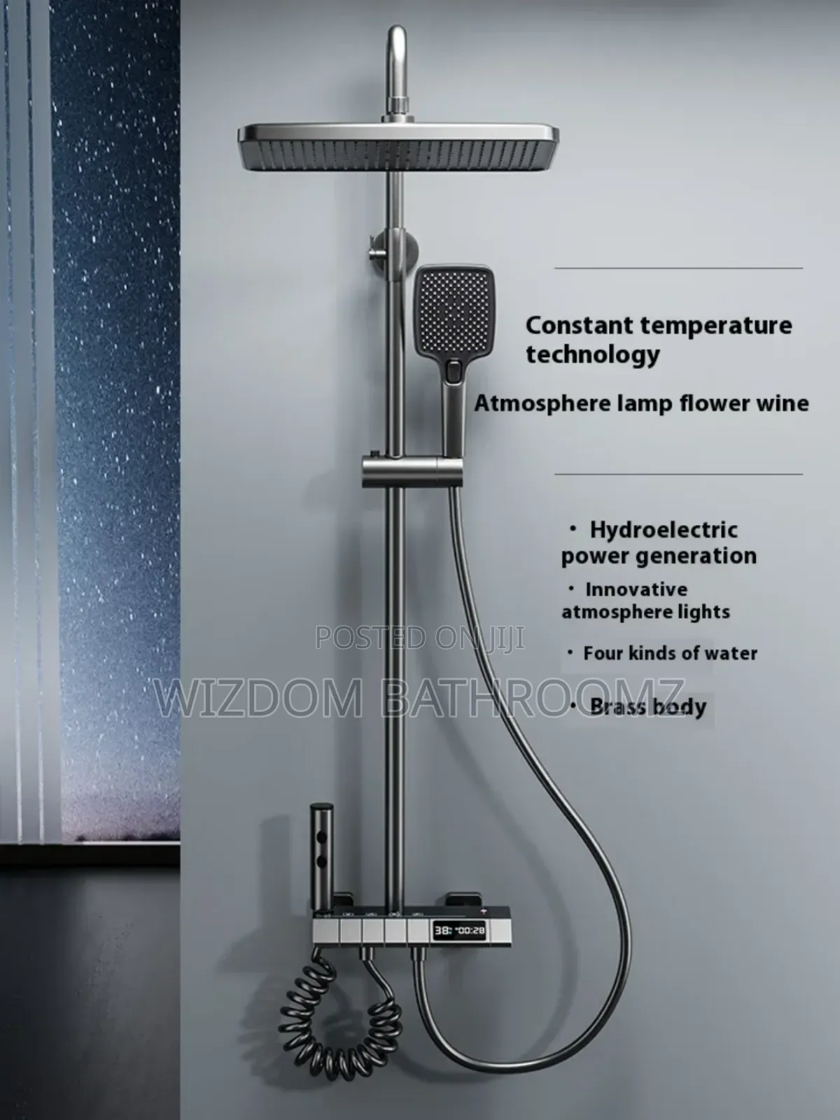 Quality Led Shower Set