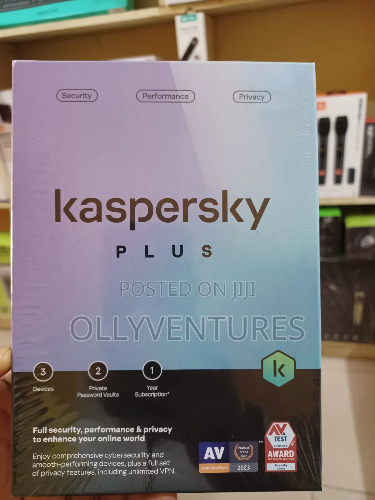 Kaspersky Plus Internet 3users