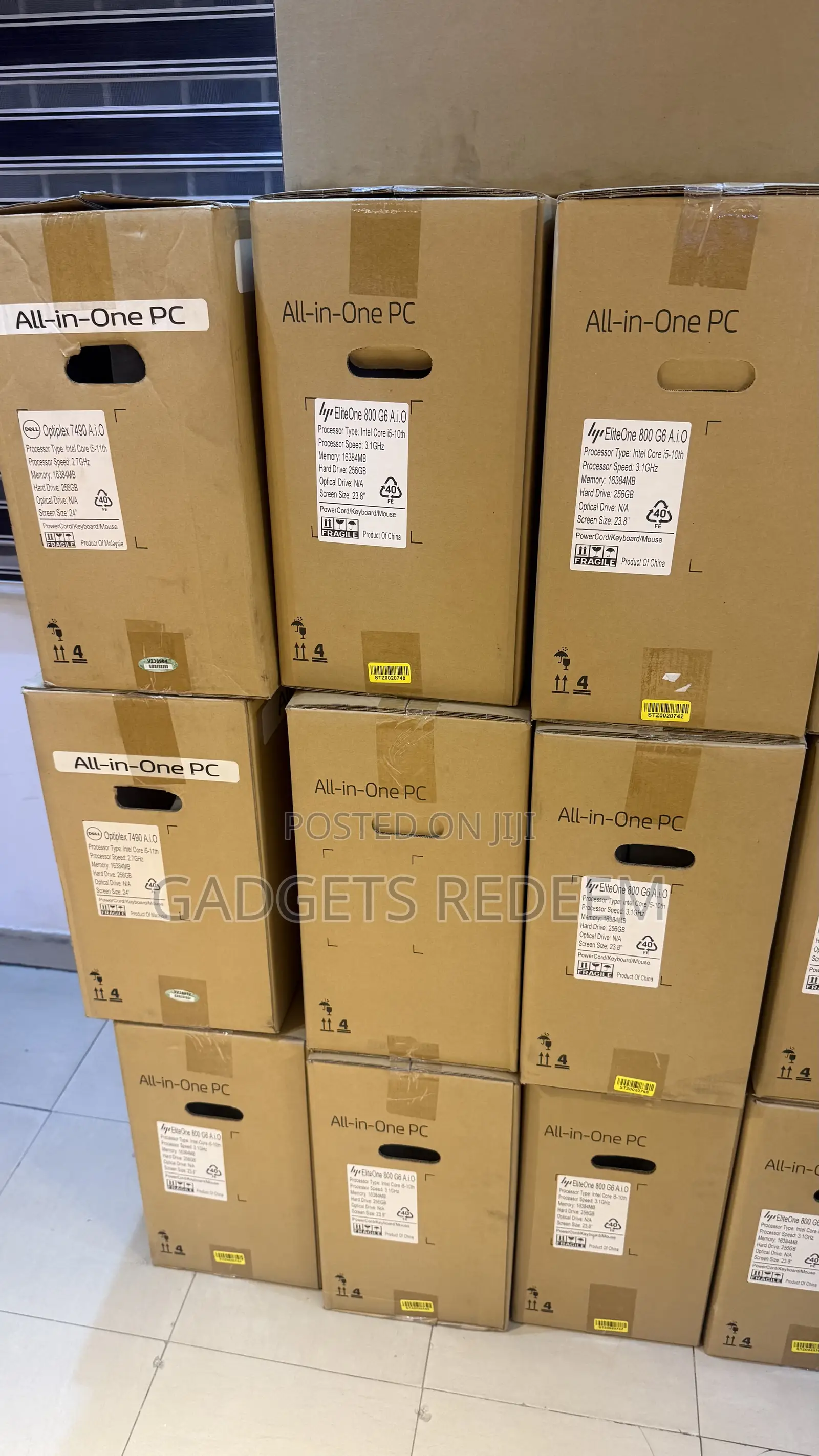 New Desktop Computer HP EliteOne 800 G6 16GB Intel Core i5 SSD 256GB