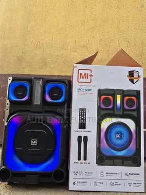 Brand New Mi Plus Party Speaker With Double Mic
