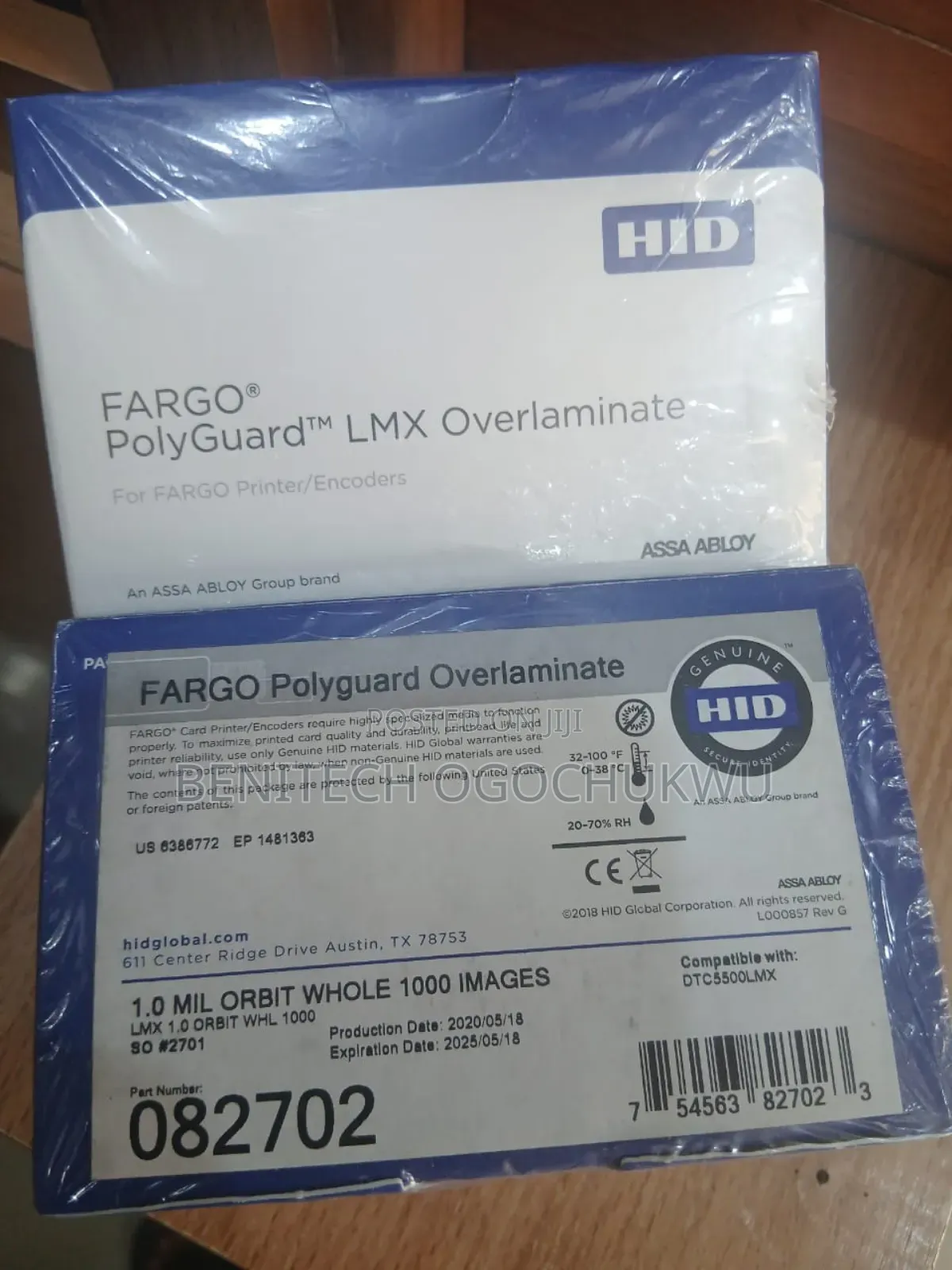 Hid Fargo 82702 Holographic Polyguard Wasteless Laminate - BENITECH ...